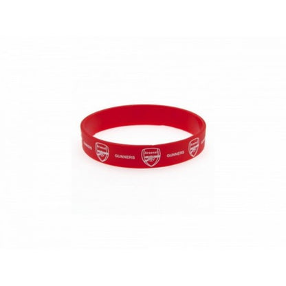 Front - Arsenal FC Official Football Silicone Wristband
