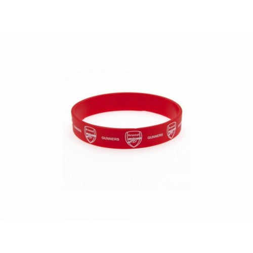 Front - Arsenal FC Official Football Silicone Wristband