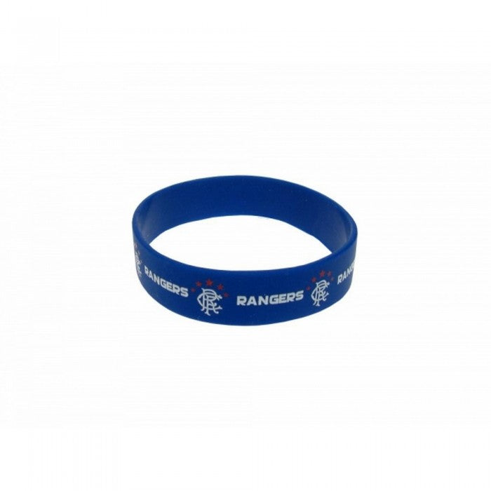 Front - Rangers FC Official Football Silicone Wristband