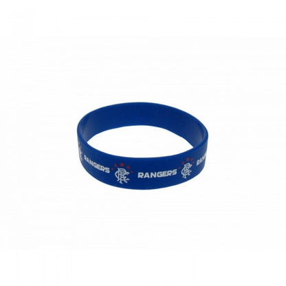 Front - Rangers FC Official Football Silicone Wristband