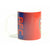 Front - Arsenal FC Official Fade Design Crest Mug