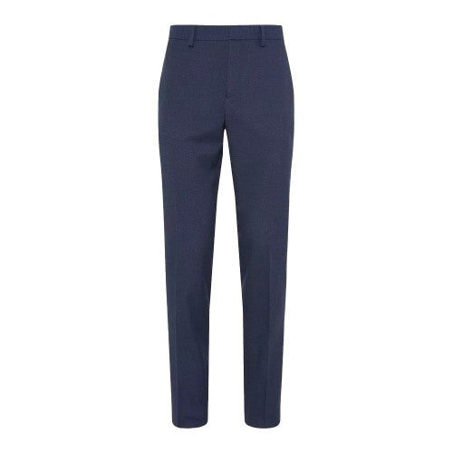 Front - Burton Mens Marl Slim Suit Trousers