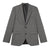 Front - Burton Mens Grid Checked Textured Slim Suit Jacket