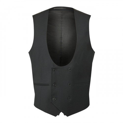 Front - Burton Mens Slim Waistcoat