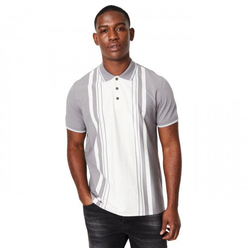Front - Burton Mens Bowling Stripe Polo Shirt