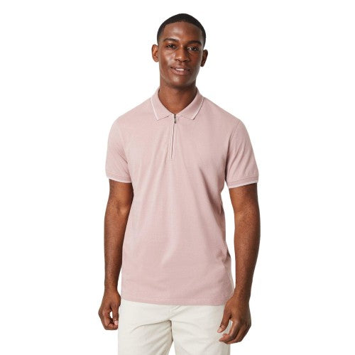Front - Burton Mens Fine Tipped Polo Shirt