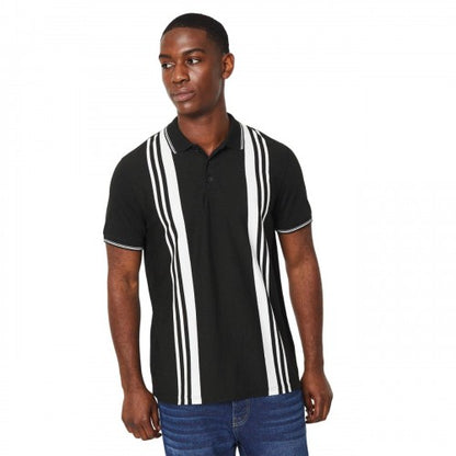 Front - Burton Mens Bowling Stripe Polo Shirt