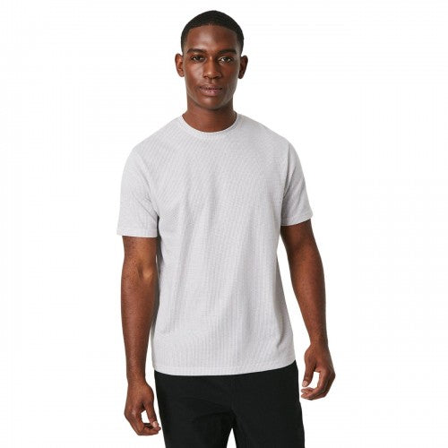 Front - Burton Mens Geometric Textured T-Shirt