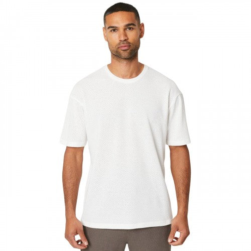 Front - Burton Mens Fine Knit Crew Neck T-Shirt