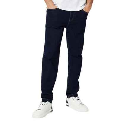 Front - Burton Mens Rinse Tapered Jeans
