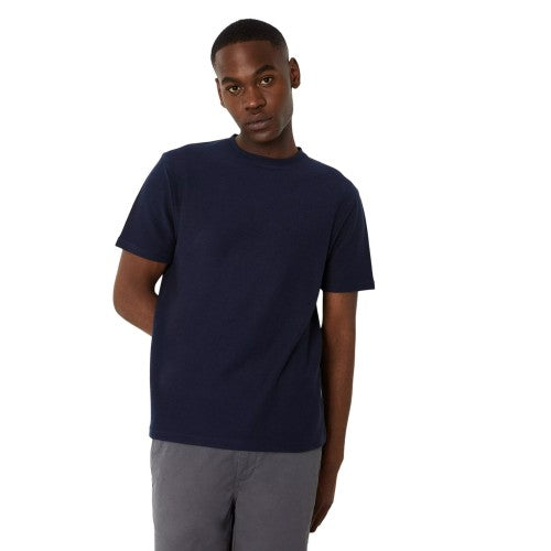 Front - Burton Mens Herringbone Textured T-Shirt