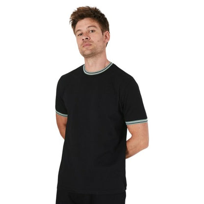 Front - Burton Mens Tipped Crew Neck T-Shirt