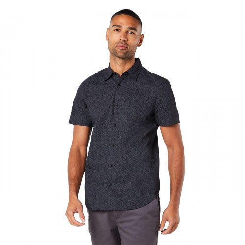 Front - Burton Mens Hexagon Short-Sleeved Shirt