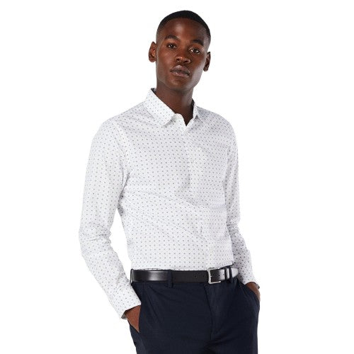 Front - Burton Mens Morse Print Long-Sleeved Shirt