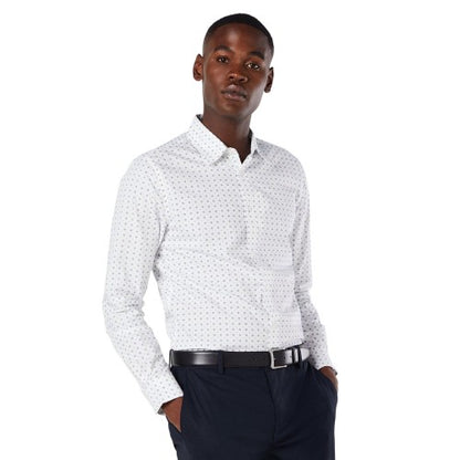 Front - Burton Mens Morse Print Long-Sleeved Shirt