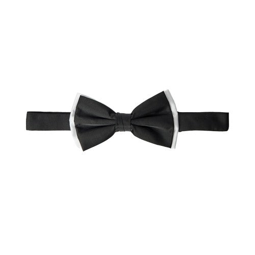 Front - Burton Mens Tipped Bow Tie