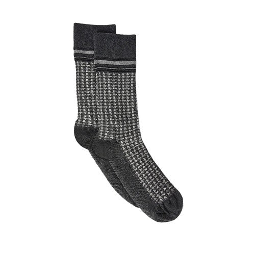 Front - Burton Mens Houndstooth Jacquard Socks
