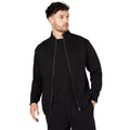 Front - Burton Mens Jersey Full Zip Bomber Jacket