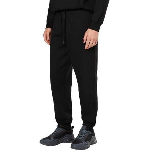 Front - Burton Mens Jersey Relaxed Fit Jogging Bottoms