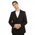 Front - Burton Mens Essential Single-Breasted Tailored Suit Jacket