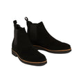 Front - Burton Mens Suede Chelsea Boots