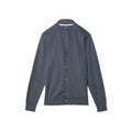 Front - Burton Mens Knitted Cotton Cardigan