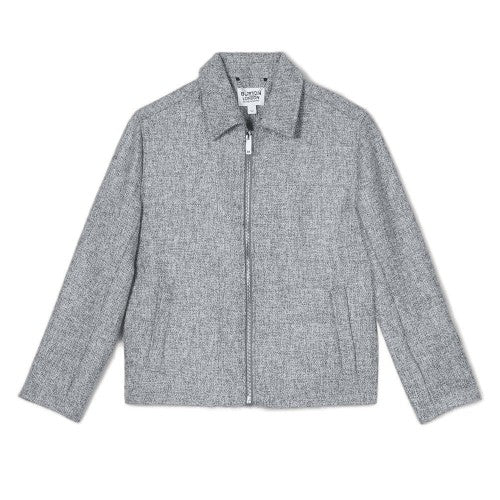 Front - Burton Mens Textured Collared Jacket