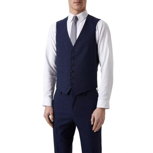 Burton Mens Marl Plus And Tall Tailored Waistcoat Discounts on great Brands