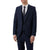 Front - Burton Mens Small Scale Check Slim Suit Jacket
