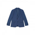 Front - Burton Mens Birdseye Slim Suit Jacket