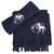 Front - Little Riders Girls Unicorn Headband And Scarf Set