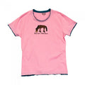 Front - LazyOne Womens/Ladies Pasture Bedtime PJ T-Shirt