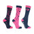 Front - Hy DynaMizs Ecliptic Boot Socks (Pack of 3)