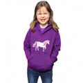 Front - British Country Collection Girls Unicorn Hoodie