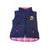 Front - British Country Collection Childrens/Kids Three Fat Ponies Quilted Riding Gilet