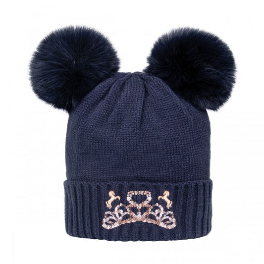Front - Little Rider Childrens/Kids The Princess And The Pony Bobble Beanie