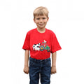 Front - British Country Collection Childrens/Kids Farmland T-Shirt