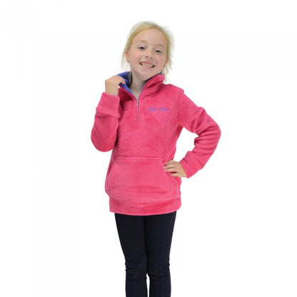 Front - Little Rider Girls Nina Fleece Top