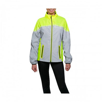 Front - Silva Flash Womens/Ladies Lightweight Reflective Jacket