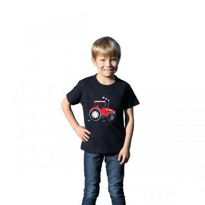 Front - British Country Collection Childrens/Kids Big Red Tractor T-Shirt