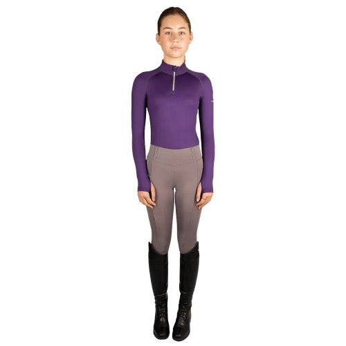 Front - Hy Childrens/Kids Sport Active Base Layer Top