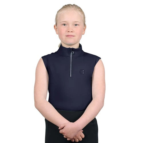 Front - Coldstream Girls Next Generation Cranshaws Sleeveless Base Layer Top
