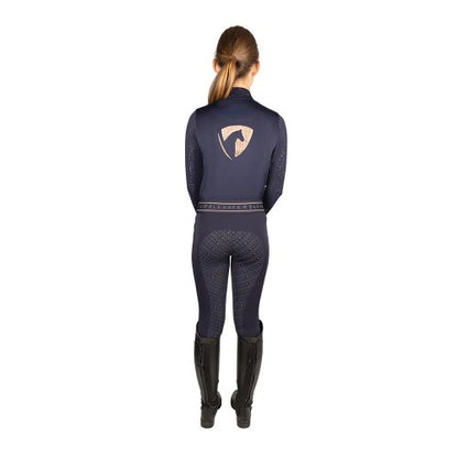Front - Hy Girls Elevate Allure Mizs Horse Riding Tights