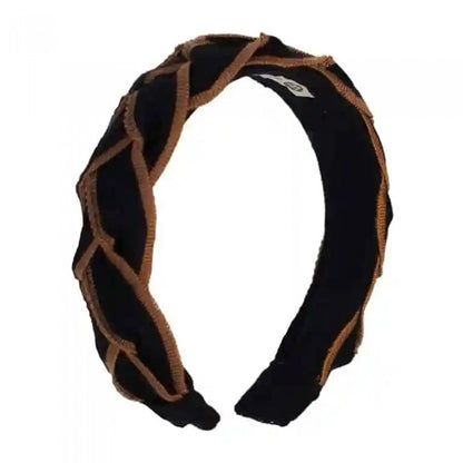 Front - Waring Brooke Womens/Ladies Signature Plaited Headband
