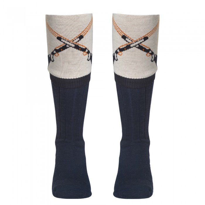 Front - Waring Brooke Unisex Adult Gun Boot Socks