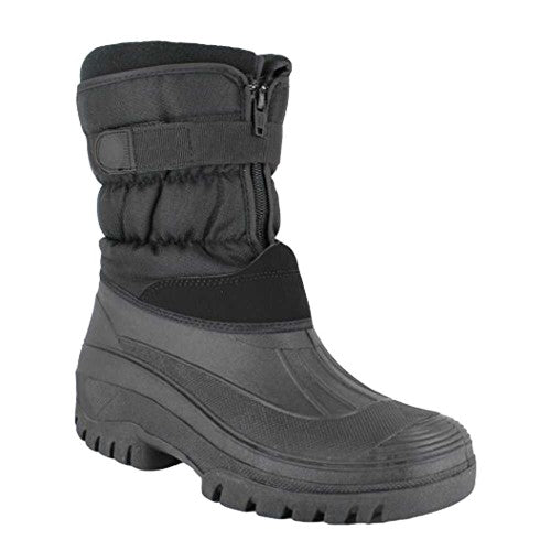Front - Hy Unisex Adult Bretton Winter Ankle Boots