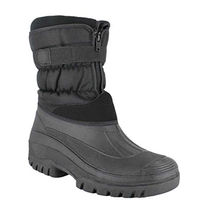 Front - Hy Unisex Adult Bretton Winter Ankle Boots