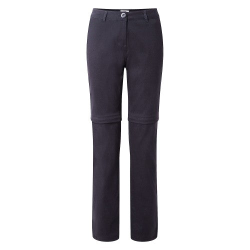 Front - Craghoppers Womens/Ladies Kiwi Pro II Convertible Trousers