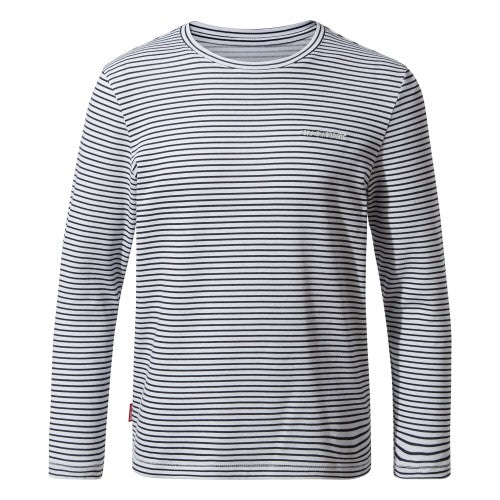 Front - Craghoppers Childrens/Kids NosiLife Jago Long Sleeved T-Shirt