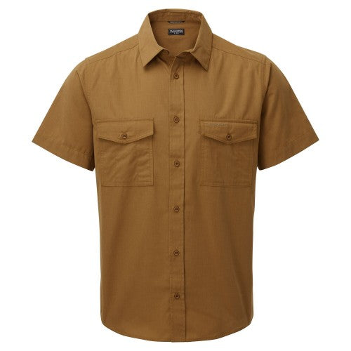 Front - Craghoppers Mens Kiwi Short-Sleeved Shirt
